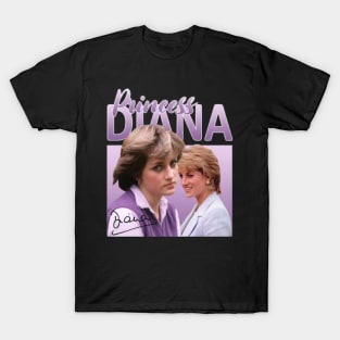 Princess Diana // 80s Purple Vintage Vibes // T-Shirt T-Shirt